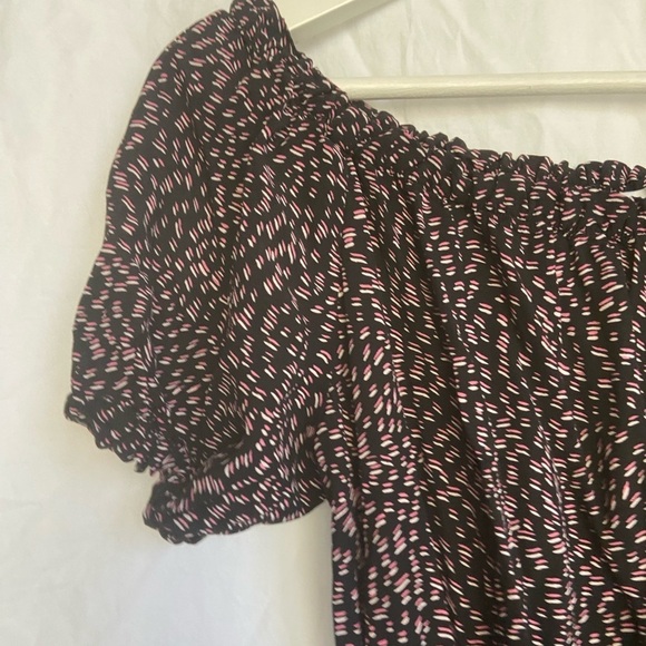 & Other Stories Print Summer Boho mini Dress Size 6 - Picture 7 of 12